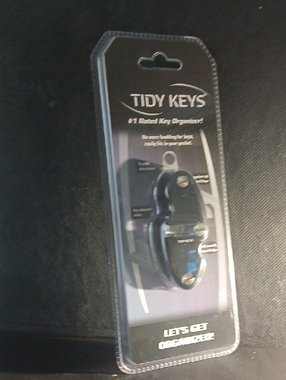 Black Key Organizer - Compact Key Management - Picture 3 of 3